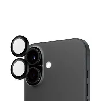 PanzerGlass ® Hoops® ochrana kamery čierna iPhone 16 | 16 Plus