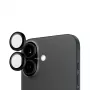 PanzerGlass ® Hoops® ochrana kamery čierna iPhone 16 | 16 Plus