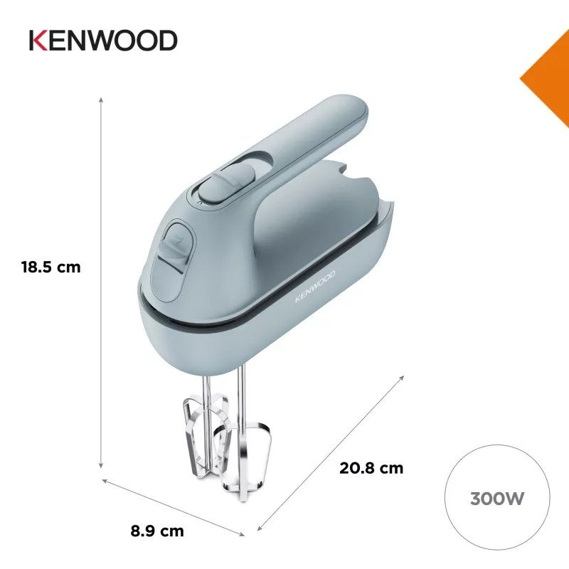 Kenwood HMP40.000GY ručný mixér 350 W modrý