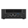 Shuttle Nano PC NT10H5, Intel Core Ultra 5 125H, Intel Arc grafika, 2xHDMI, 2xUSB 4.0 (DP), 2x2,5Gbit LAN, vrátane VESA 24/7 nepretržitá prevádzka