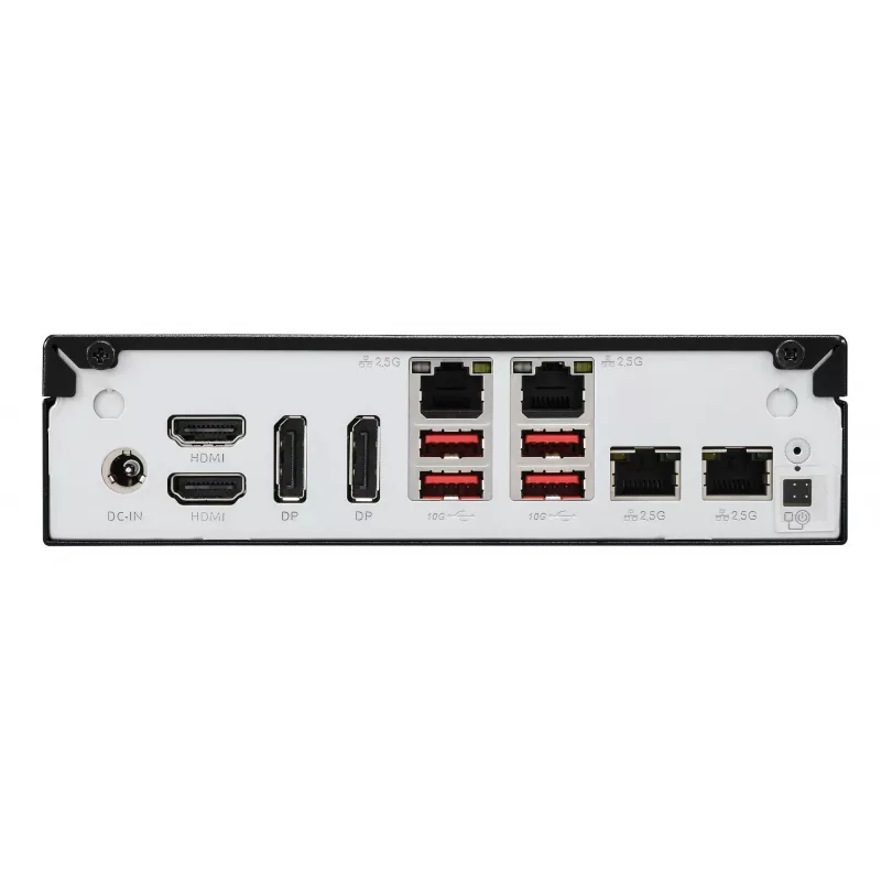 Shuttle Slim AI PC DN11H5 Intel Core Ultra 5 125H, Intel Arc grafika, 2xHDMI, 2x DP, 4x 2.5Gbit LAN, VESA, 24/7 nepretržitá prevádzka