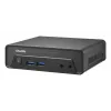 Shuttle Nano PC NE10N, Intel N 100, 1x HDMI, 1x DP, 6x USB, 1x LAN, bez ventilátora, 24/7 nepretržitá prevádzka, vrátane VESA