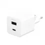 PanzerGlass empower™ by ® Turbo 35W nabíjačka vrátane USB-C + USB-A | EU Plug | Silver White