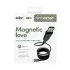 PanzerGlass empower™ by ® Magnetic 240W USB-C na USB-C kábel | USB 2.0 | 1,5 m | Space Black