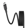 PanzerGlass empower™ by ® Magnetic 240W USB-C na USB-C kábel | USB 2.0 | 1,5 m | Space Black