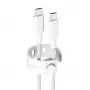 PanzerGlass empower™ by ® Racing 60W USB-C na USB-C kábel | USB 2.0 | 2 m | strieborno-biela