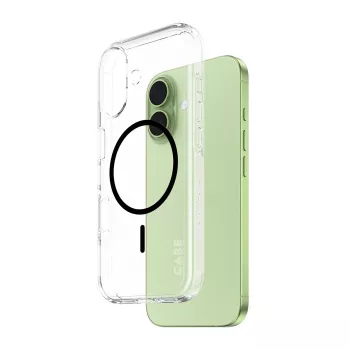 Puzdro PanzerGlass CARE by Flagship Case Transparent Urban Explorer Black MagSafe iPhone 17