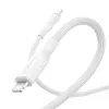 PanzerGlass empower™ by ® Racing 60W USB-C na Lightning kábel | USB 2.0 | 1,2 m | strieborno-biela