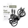 PanzerGlass empower™ by ® Racing 240W USB-C na USB-C kábel | USB 2.0 | 2M | Space Black
