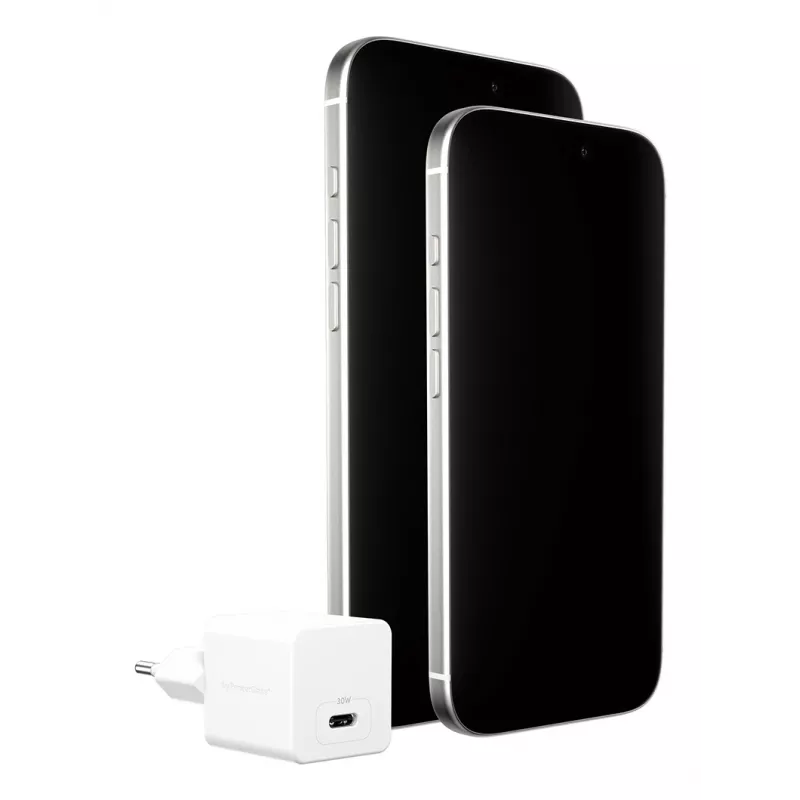 PanzerGlass empower™ by ® Turbo 30W nabíjačka Single USB-C | EU Plug | Silver White