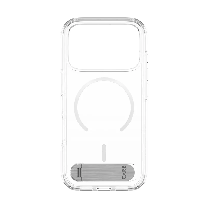 PanzerGlass CARE™ by ® puzdro transparent s stojanom & MagSafe iPhone 17 Pro