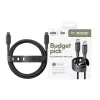 PanzerGlass empower™ by ® Racing 60W USB-C na USB-C kábel | USB 2.0 | 2M | Space Black