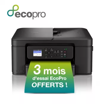 Broder 3-in-1 kompaktná WLAN atramentová tlačiareň DCP-J1360DW, atramentová, farebná tlač, 1200 x 6000 DPI, farebné kopírovanie, A4, čierna