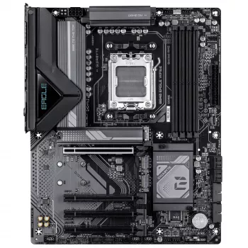 GIGABYTE B840 EAGLE WIFI6E základná doska - AMD Ryzen 9000 CPU, 8+2+2 fáz VRM, až do 8200MHz DDR5(O.C), 2xPCIe 4.0 + 1xPCIe 3.0 M.2, Wi-Fi 6E, 2.5GbE LAN, USB 3.2 Gen 2