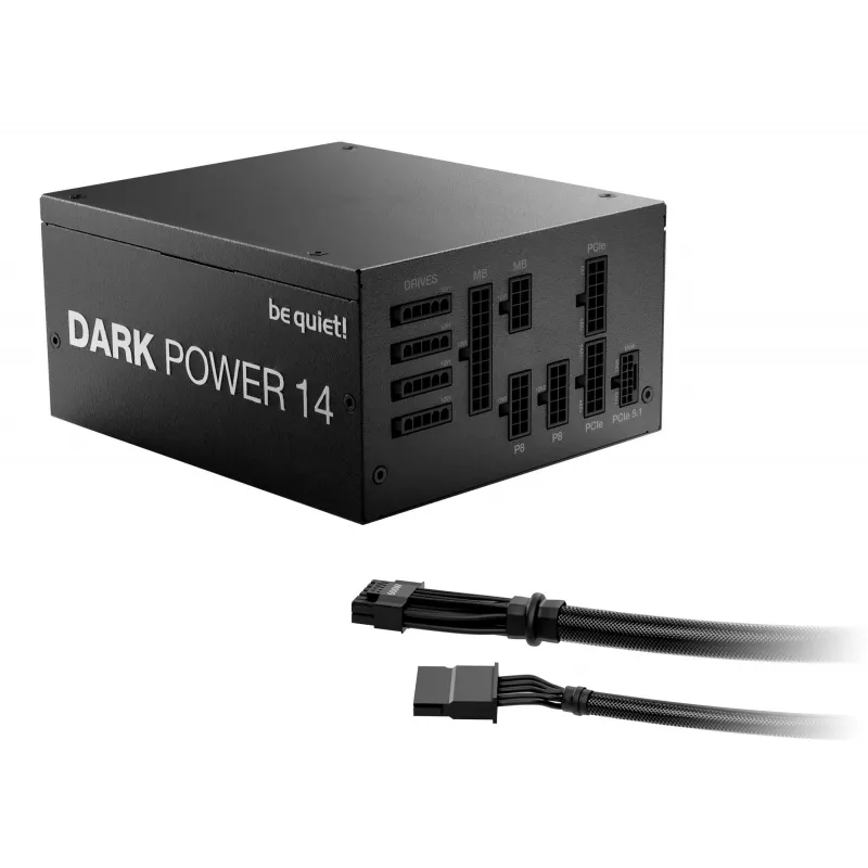 be quiet! Dark Power 14 1000 W - 80 Plus Titanium napájací zdroj 20+4 pin ATX ATX čierna