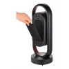 Unold 86535 keramický teplovzdušný ventilátor 3D, 1800 W, diaľkové ovládanie, 80° oscilácia, 45° sklon, 8 h časovač, čierny/medený