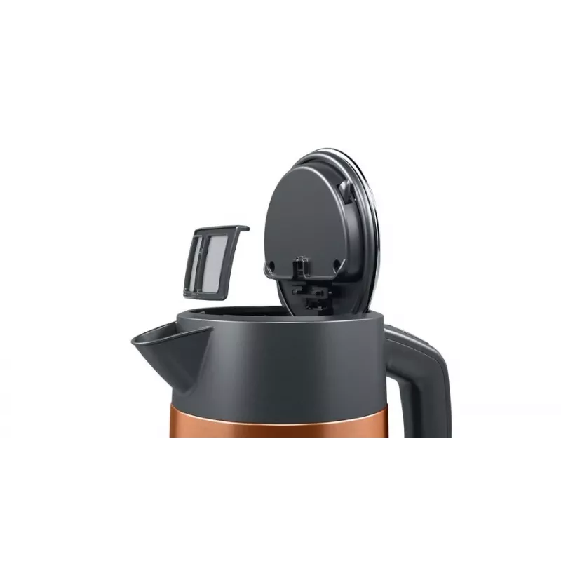 Bosch TWK4P439 elektrická kanvica 1,7 L 2400 W čierna, zlatá