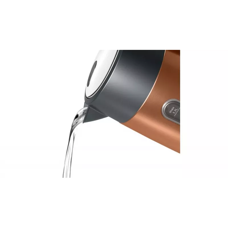 Bosch TWK4P439 elektrická kanvica 1,7 L 2400 W čierna, zlatá