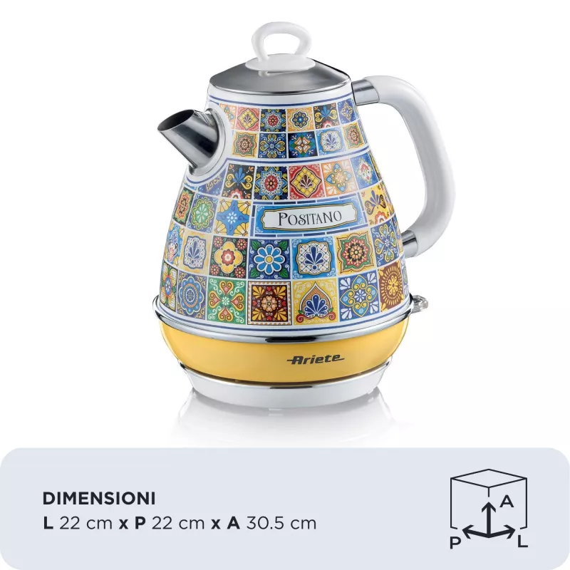 Kanvica Ariete 2869/0P 1,7L 2200W viacfarebná žltá