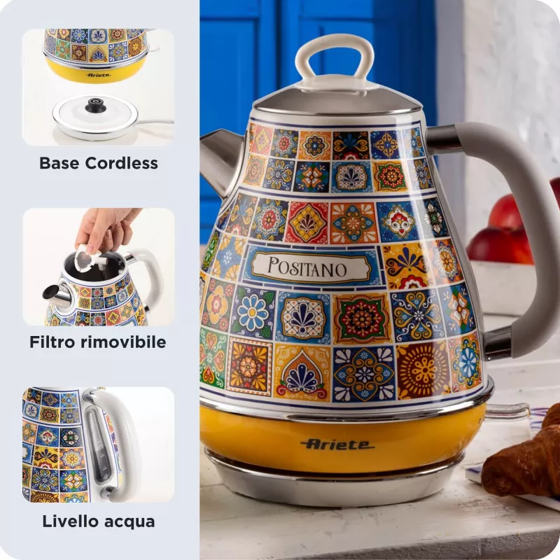 Kanvica Ariete 2869/0P 1,7L 2200W viacfarebná žltá