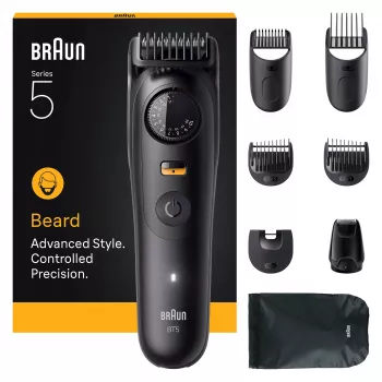 Braun BeardTrimmer 5 BT5560 strihač brady akumulátor 40 2 cm mokré & suché čierny