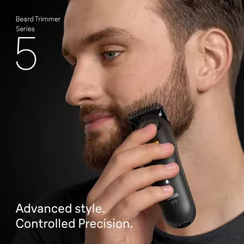 Braun BeardTrimmer 5 BT5560 strihač brady akumulátor 40 2 cm mokré & suché čierny