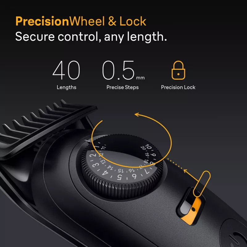 Braun BeardTrimmer 5 BT5560 strihač brady akumulátor 40 2 cm mokré & suché čierny