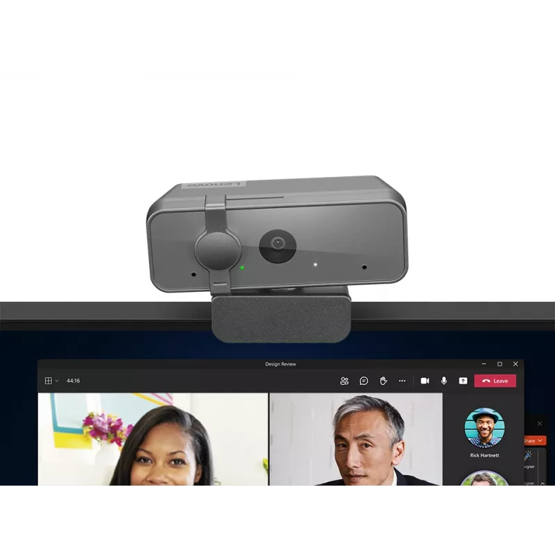 Lenovo GXC1S15023 webkamera 1920 x 1080 pixelov USB 2.0 sivá