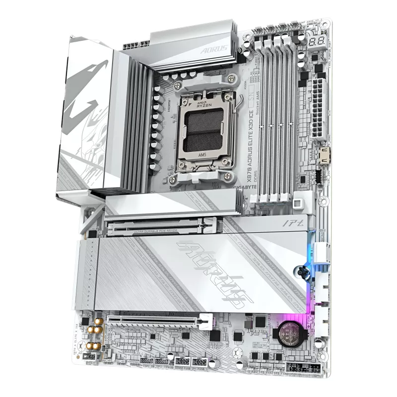 Základná doska GIGABYTE X870 AORUS ELITE X3D ICE, AMD X870, socket AM5, ATX