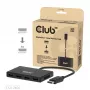 CLUB3D Quad DisplayPort™ hub – 4 x 4K rozlíšenie @ 30Hz, podpora MST