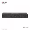 CLUB3D Quad DisplayPort™ hub – 4 x 4K rozlíšenie @ 30Hz, podpora MST