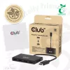 CLUB3D Quad DisplayPort™ hub – 4 x 4K rozlíšenie @ 30Hz, podpora MST