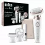 Braun Silk-épil 9 Flex 9-360 3D 40 pinzet ružová, biela