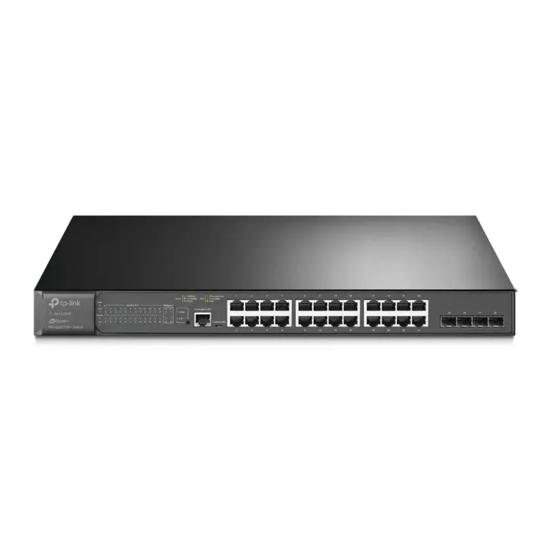 TP-Link Omada 28-portový Gigabit L2+ Managed switch s 24-portovým PoE+