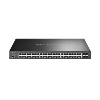TP-Link Omada 48-portový Gigabit a 4-portový 10GE SFP+ L2+ Managed switch so 48-portovým PoE+