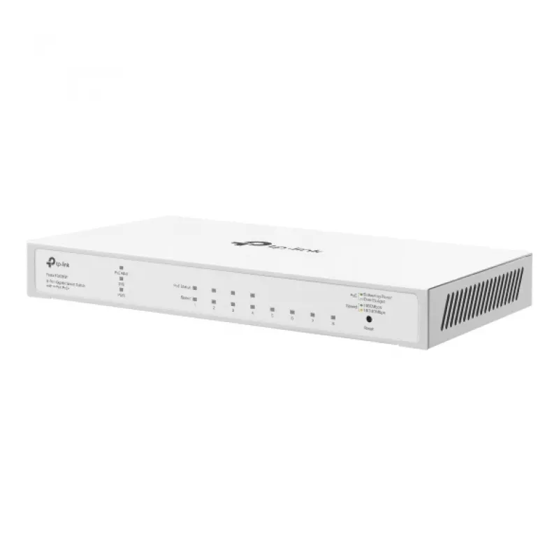 TP-Link FESTA FS308GP sieťový switch Managed Gigabit Ethernet (10/100/1000) Power over Ethernet (PoE) biela