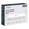 Riadený prepínač TP-Link Festa FS308G, 8 portov Gigabit, L2/L2+, biely
