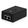 PoE adaptér UBIQUITI POE-24-24W — 24 V PoE, 2 × RJ-45 Fast-Ethernet porty, 88×57×33 mm