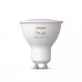 Philips Hue White and colour ambience GU10 – inteligentný Spot, Bluetooth/Zigbee, LED, GU10, GU10, 2000 K, 6500 K