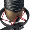 CHERRY UM 9.0 PRO RGB čierny, medený stolný mikrofón