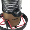 CHERRY UM 9.0 PRO RGB čierny, medený stolný mikrofón