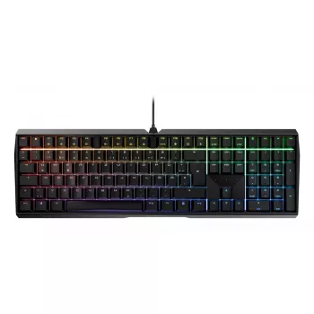 CHERRY MX 3.0S RGB klávesnica herná USB QWERTZ nemecká čierna