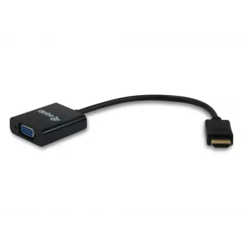 Equip HDMI na HD15 VGA adaptér, HDMI typ A (štandard), VGA (D-Sub), samec, samica, rovný, rovný
