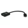Equip HDMI na HD15 VGA adaptér, HDMI Type A (štandard), VGA (D-Sub), samec, samica, rovný, rovný