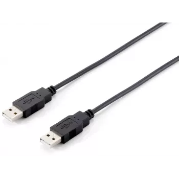 Equip USB 2.0 Type-A kábel, 1,8 m, čierny
