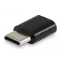 Equip USB Type C na Micro USB adaptér, USB C, Micro USB B, čierna