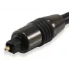 Equip TOSLINK optický SPDIF digitálny audio kábel, 1,8 m, TOSLINK, konektor samec, TOSLINK, konektor samec, 1,8 m, čierna