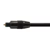 Equip TOSLINK optický SPDIF digitálny audio kábel, 1,8 m, TOSLINK, konektor samec, TOSLINK, konektor samec, 1,8 m, čierna