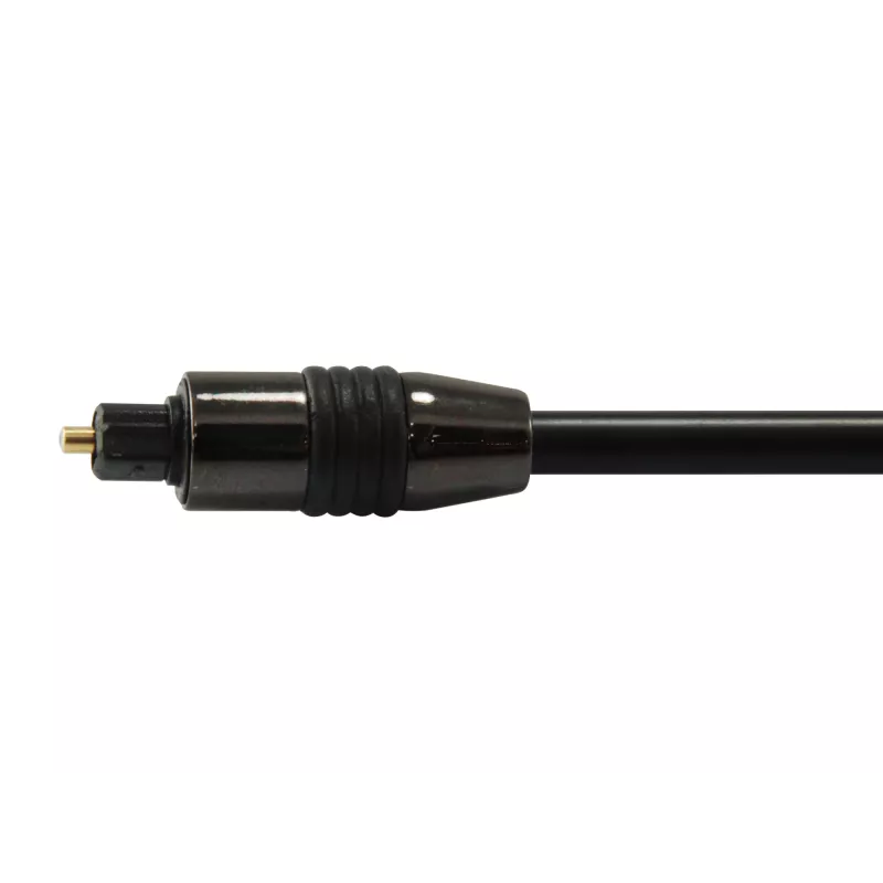 Equip TOSLINK optický SPDIF digitálny audio kábel, 1,8 m, TOSLINK, konektor samec, TOSLINK, konektor samec, 1,8 m, čierna