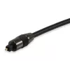 Equip TOSLINK optický SPDIF digitálny audio kábel, 1,8 m, TOSLINK, konektor samec, TOSLINK, konektor samec, 1,8 m, čierna